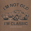 Life is Good Men's Crusher Lite Tee - I'm Classic Sports Car