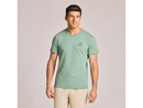 Life is Good Men's Slim Fit Slub Tee - Woodcut Fish