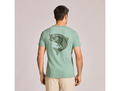 Life is Good Men's Slim Fit Slub Tee - Woodcut Fish