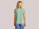 Life is Good Women's Crusher Tee - Watercolor Lakeside