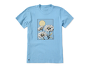 Life is Good Women's Crusher Tee - Daisies Sun Window