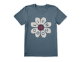 Life is Good Women's Crusher Tee - Life is Good Daisy Petals