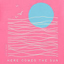 Life is Good Women's Crusher Tee - Here Comes the Sun and Waves