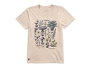 Life is Good Women's Crusher Tee - Collection of Mushrooms