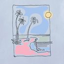 Life is Good Women's Crusher Tee - Palm Bluff Beach