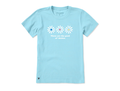 Life is Good Women's Crusher Tee - These Are the Good Old Daisies
