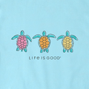 Life is Good Women's Crusher Vee - Three Turtles Rally
