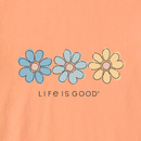 Life is Good Women's Crusher Vee - Three Daisies Rally