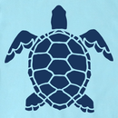 Life is Good Women's Crusher Vee - Beachy Turtle