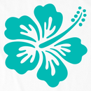 Life is Good Women's Crusher Vee - Clean Hibiscus