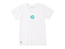 Life is Good Women's Crusher Vee - Clean Hibiscus