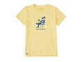 Life is Good Women's Crusher Lite Tee - Jackie Chill Lemonade