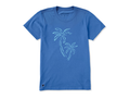 Life is Good Women's Crusher Lite Tee - 2 Simple Palms