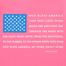 Life is Good Women's Crusher Lite Tee - God Bless America