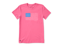 Life is Good Women's Crusher Lite Tee - God Bless America