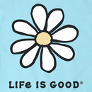Life Is Good Women's Crusher Lite Vee - Single Daisy
