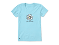 Life Is Good Women's Crusher Lite Vee - Single Daisy