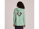 Life is Good Women's Long Sleeve Hooded Crusher Lite Tee - Southwest Emblem