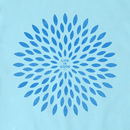 Life is Good Women's Long Sleeve Hooded Crusher Lite Tee - Burst Symmetry