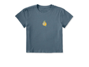 Life is Good Women's Crusher Lite Shrunken Tee - Half a Lemon Mini