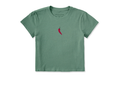 Life is Good Women's Crusher Lite Shrunken Tee - Chili Pepper Mini