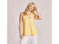 Life is Good Women's Slub Easy Fit Tank - Bluebird Small