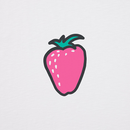 Life is Good Women's Slub Easy Fit Tank - Simple Strawberry