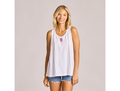 Life is Good Women's Slub Easy Fit Tank - Simple Strawberry