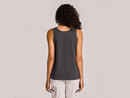 Life is Good Women's Slub Easy Fit Tank - LIG Wordmark Stack