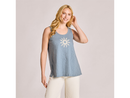 Life is Good Women's Slub Easy Fit Tank - Crafty Sun