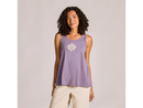 Life is Good Women's Slub Easy Fit Tank - Crafty Flower