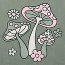 Life is Good Women's Boxy Crusher Tee - Magic Mushrooms Mini