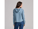 Life is Good Women's Boxy Crusher Hoodie - Mushroom Garden