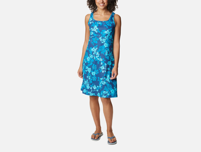 Columbia Women's PFG Freezer III Dress - S - Purple,Prints Columbia Women's PFG Freezer III Dress - S - Purple,Prints