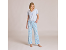 Life is Good Women's Lightweight Sleep Pant - Climbing Floral Pattern