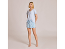 Life is Good Women's Lightweight Sleep Short - Climbing Floral Pattern