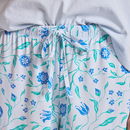 Life is Good Women's Lightweight Sleep Short - Climbing Floral Pattern