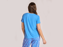 Life is Good Women's Lightweight Sleep Tee - Nature Heals Floral
