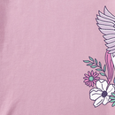Life is Good Kids' Crusher Tee - Unicorn and Flowers