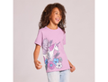 Life is Good Kids' Crusher Tee - Unicorn and Flowers