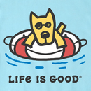 Life is Good Kids' Crusher Tee - Floating Rocket