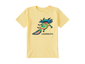 Life is Good Kids' Crusher Tee - Tie Dye Laughsalotl