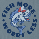 Life is Good Kids' Crusher Tee - Fish More Mascot