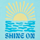 Life is Good Kids' Sun Crusher Tee - Shine On Sunset