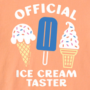 Life is Good Toddler Crusher Tee - Official Ice Cream Taster