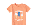 Life is Good Toddler Crusher Tee - Official Ice Cream Taster