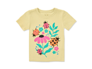 Life is Good Toddler Crusher Tee - Ladybug Garden