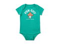 Life is Good Infant Crusher Baby Bodysuit - Fun Guy Mushroom