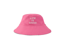 Life is Good Toddler Made in the Shade Bucket Hat - Smile Daisy Pattern