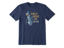 Life is Good Men's Crusher Tee - Daily Dose of Iron Clubs